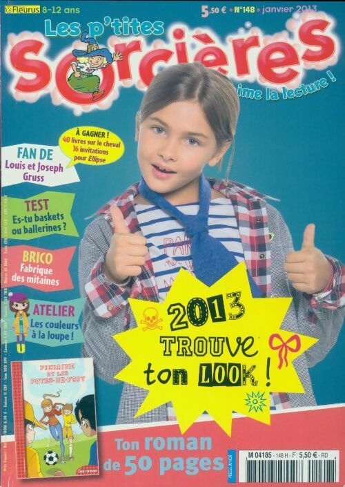 Livrenpoche : Les p'tites sorcières n°148 : 2013 : trouve ton look ! - Collectif - Livre