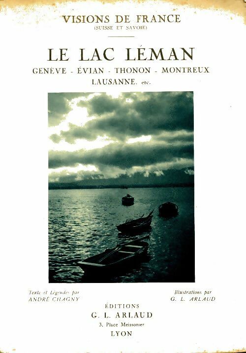 Livrenpoche : Le lac Léman - André Chagny - Livre