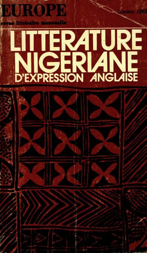 Livrenpoche : Europe n°618 : Littérature nigériane - Collectif - Livre