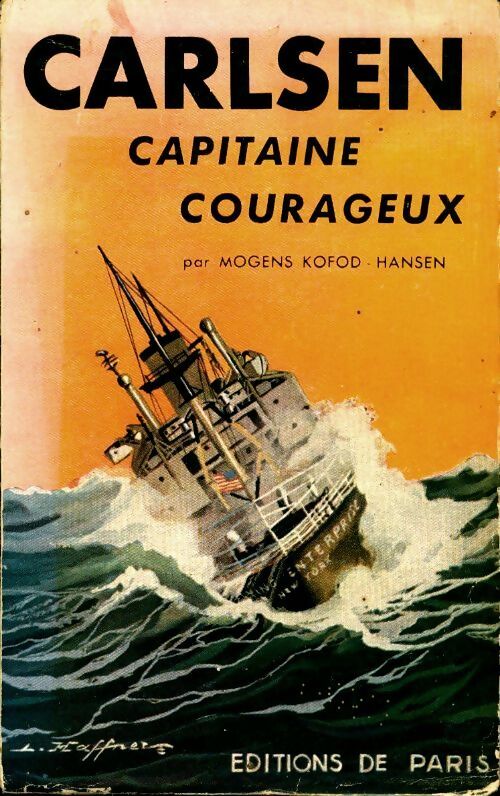 Livrenpoche : Carlsen, capitaine courageux - Mogens Kofod-Hansen - Livre