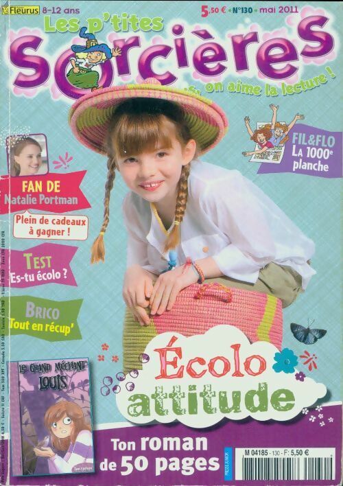 Livrenpoche : Les p'tites sorcières n°130 : Écolo attitude / Le grand méchant Louis - Collectif - Livre