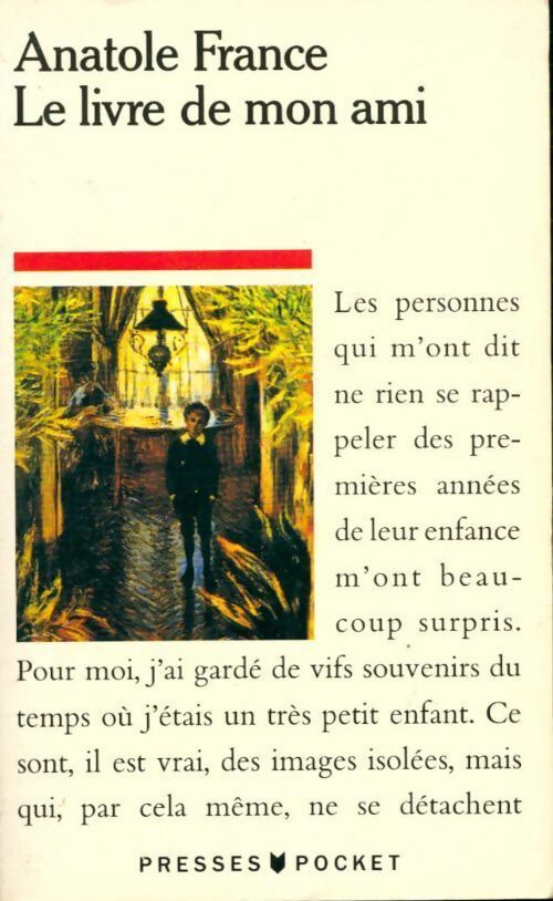Livrenpoche : Le livre de mon ami - Anatole France - Livre