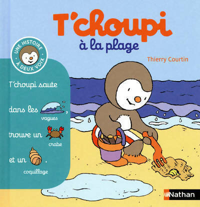 Livrenpoche : T'choupi à la plage - Thierry Courtin - Livre