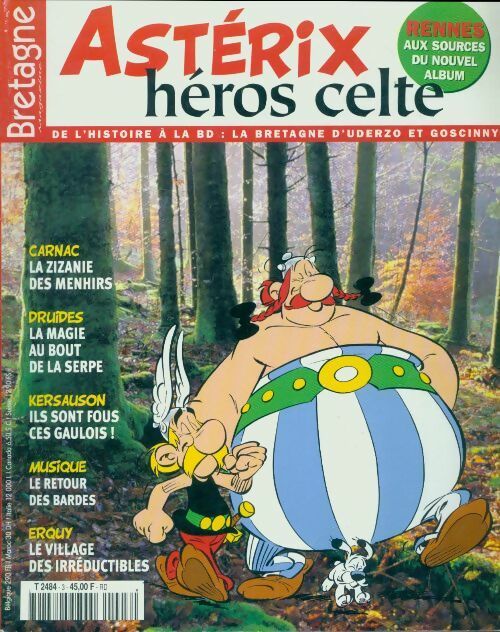 Livrenpoche : Bretagne magazine hors série n°3 : Asterix héros celte - Collectif - Livre