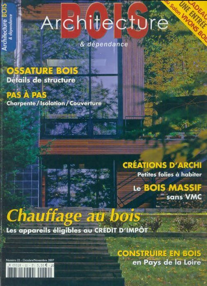 Livrenpoche : Architecture bois & dépendance n°22 - Collectif - Livre