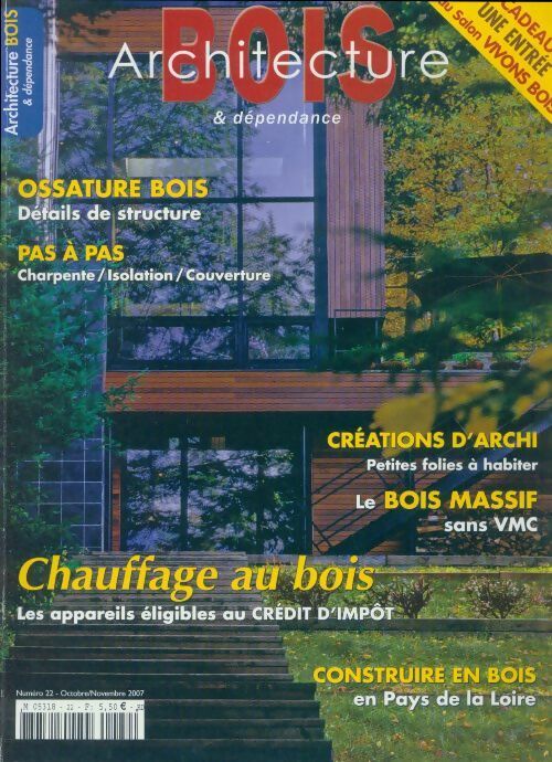 Architecture bois & dépendance n°22 - Collectif -  Achitecture bois & dépendance - Livre