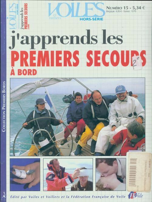 Livrenpoche : J'apprends les premiers secours à bord - Collectif - Livre