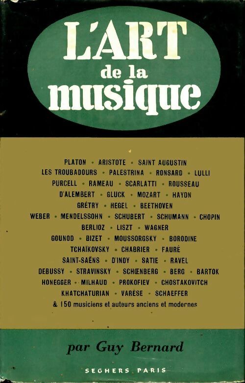 Livrenpoche : L'art de la musique - Guy Bernard - Livre