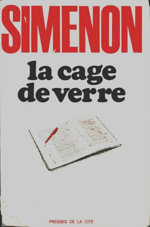 Livrenpoche : La cage de verre - Georges Simenon - Livre