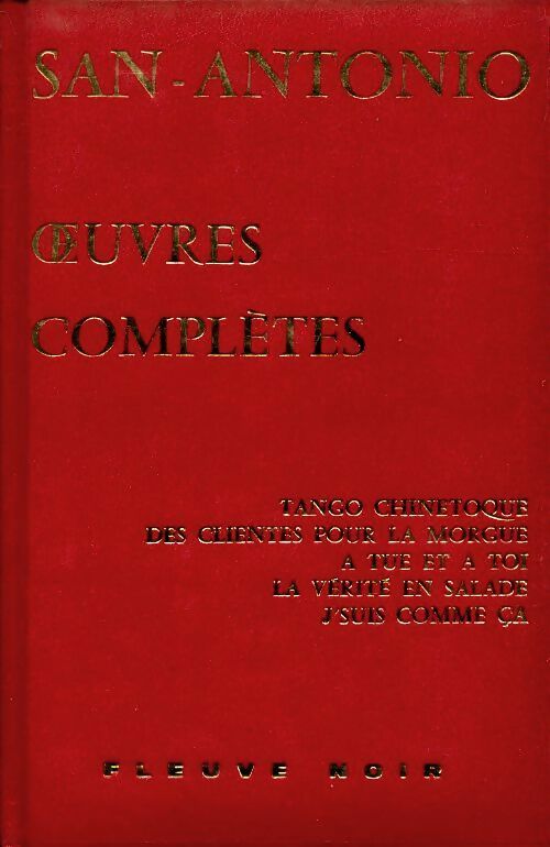 Livrenpoche : Oeuvres complètes Tome VI  - San-Antonio - Livre