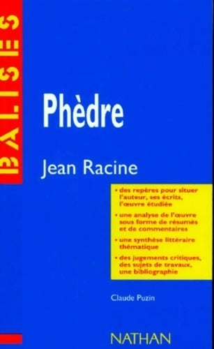 Livrenpoche : Phèdre - Jean Racine - Livre
