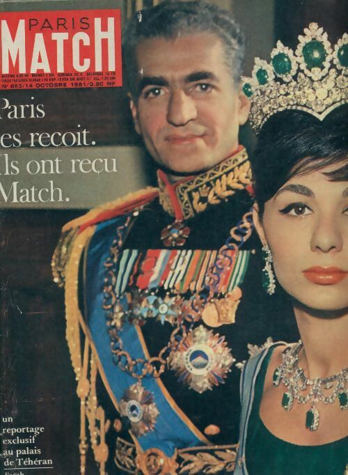Livrenpoche : Paris Match n°653 : Paris les reçoit, ils ont reçu Match - Collectif - Livre