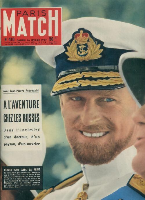 Livrenpoche : Paris Match n°410 : A l'aventure chez les russes - Collectif - Livre