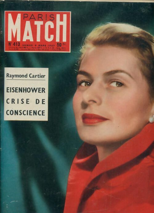 Livrenpoche : Paris Match n°413 : Eisenhower : crise de conscience - Collectif - Livre