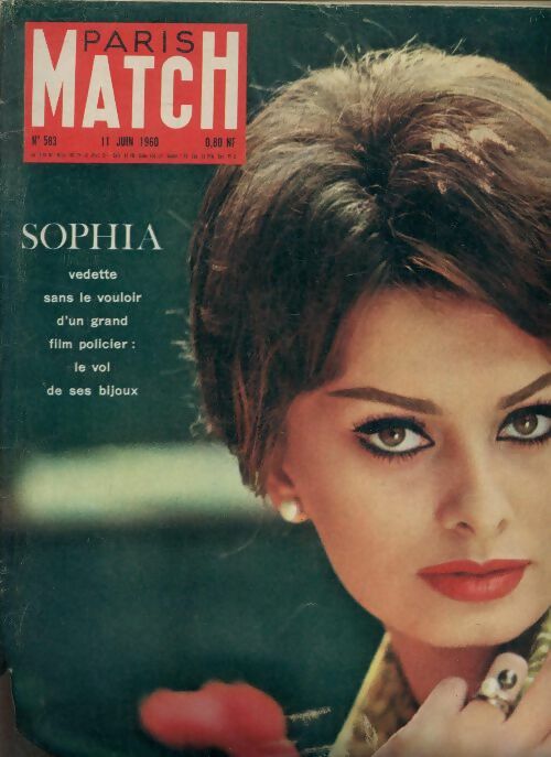 Livrenpoche : Paris Match n°583 : Sophia - Collectif - Livre