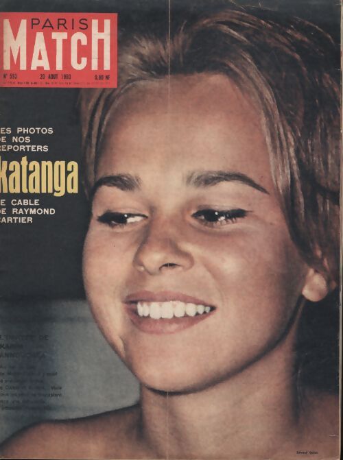 Paris Match n°593 : Katanga - Collectif - Livre
