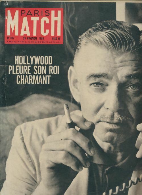 Livrenpoche : Paris Match n°607 : Hollywood perd son roi charmant - Collectif - Livre
