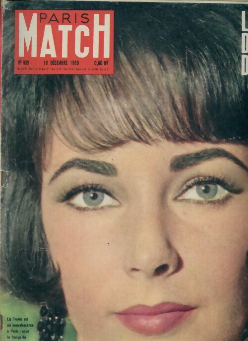 Livrenpoche : Paris Match n°609 : Le drame de Liz - Collectif - Livre