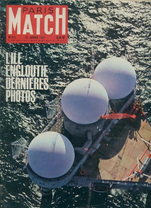 Livrenpoche : Paris Match n°616 : L'île engloutie, dernières photos - Collectif - Livre