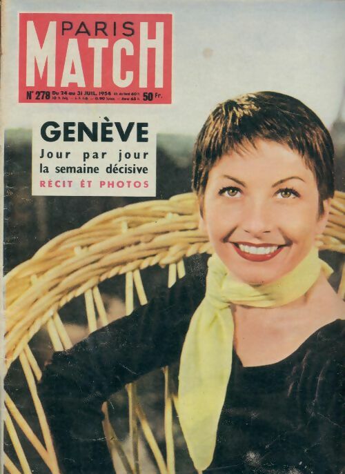 Livrenpoche : Paris Match n°278 : Genève - Collectif - Livre