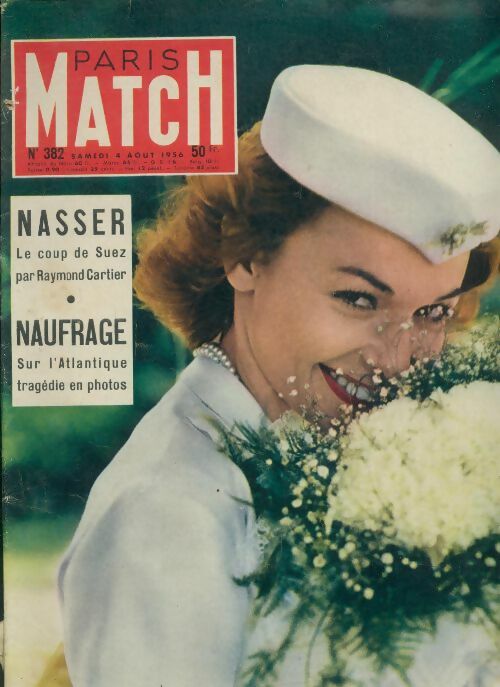 Livrenpoche : Paris Match n°380 : Nasser / Naufrage - Collectif - Livre