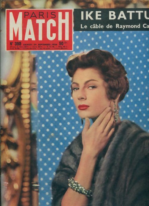 Livrenpoche : Paris Match n°390 : Ike battu ? - Collectif - Livre