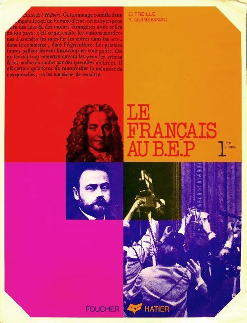 Livrenpoche : Le français au BEP 1 - C Treille - Livre