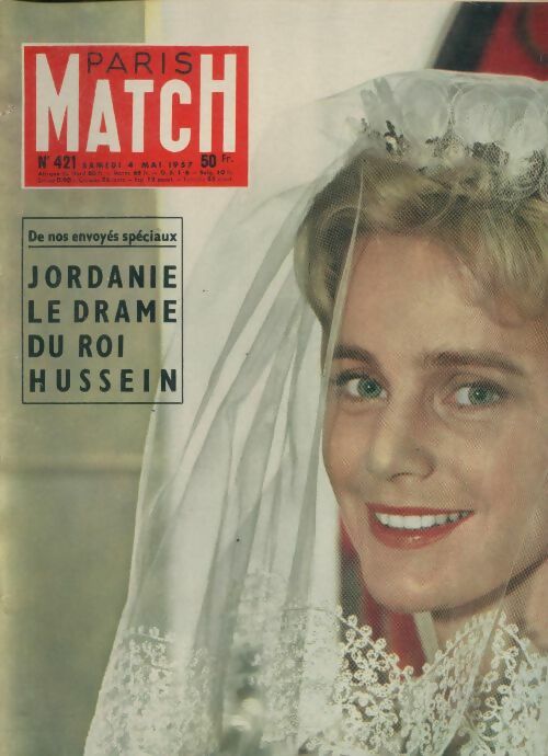 Livrenpoche : Paris Match n°421 : Jordanie : le drame du roi Hussein - Collectif - Livre