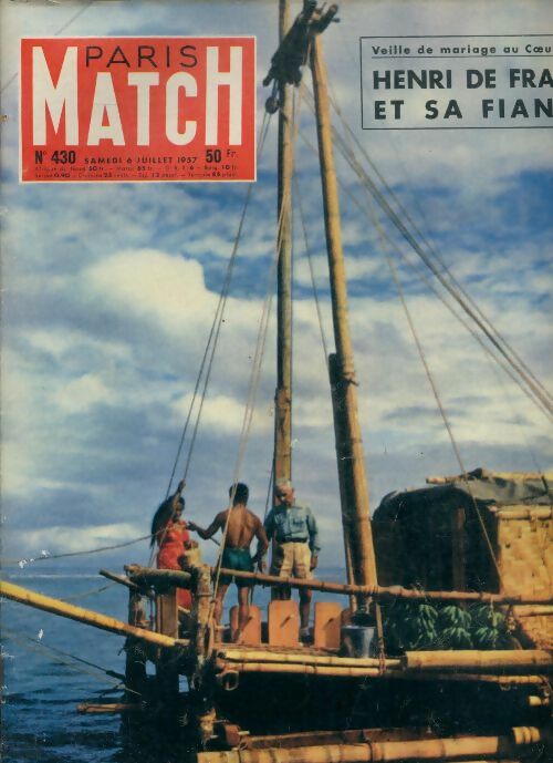 Livrenpoche : Paris Match n°430 : Henri de France et sa fiancée - Collectif - Livre