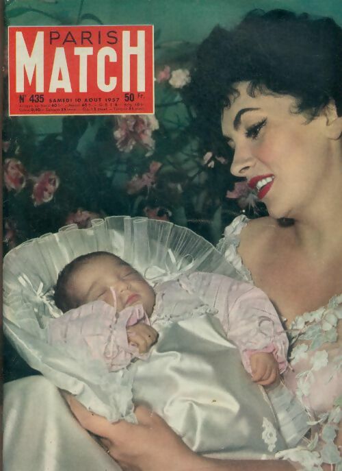 Livrenpoche : Paris Match n°435 : Gina Maman - Collectif - Livre