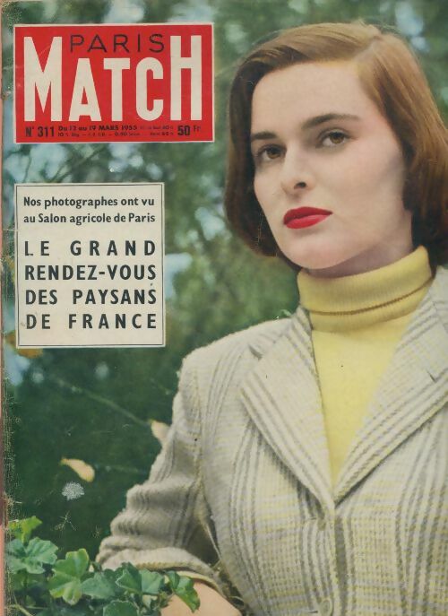 Livrenpoche : Paris Match n°311 : Le grand rendez-vous des paysans de France - Collectif - Livre