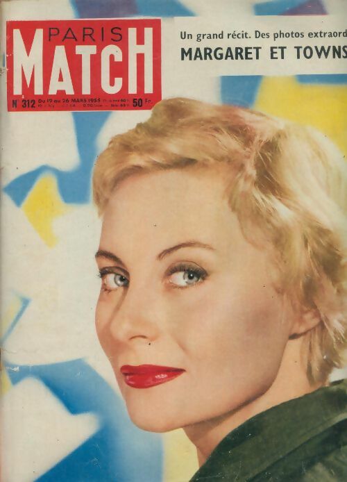 Livrenpoche : Paris Match n°312 : Margaret et Twonsend - Collectif - Livre
