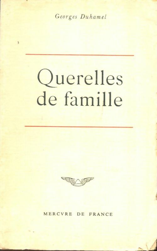 Livrenpoche : Querelles de famille - Georges Duhamel - Livre