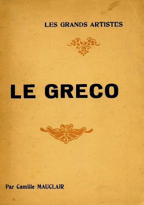 Livrenpoche : Le Greco - Camille Mauclair - Livre