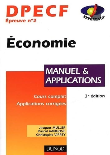 Livrenpoche : Économie DPECF numéro 2 : Manuel & applications - jacques muller - Livre
