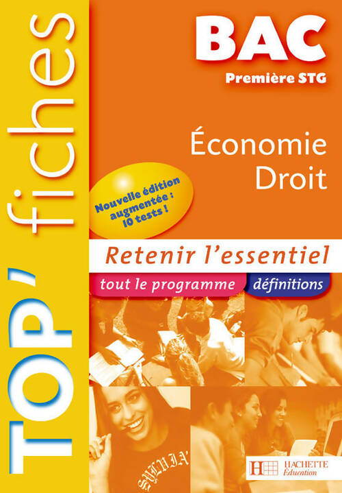 Livrenpoche : Economie/droit bac 1ère STG - Alain Lacroux - Livre