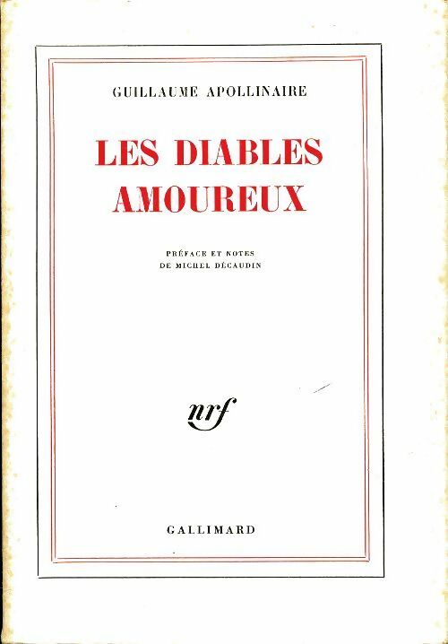 Livrenpoche : Les diables amoureux - Guillaume Apollinaire - Livre