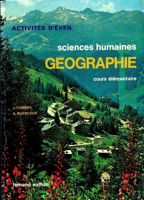 Livrenpoche : Géographie CE - J. Combes - Livre