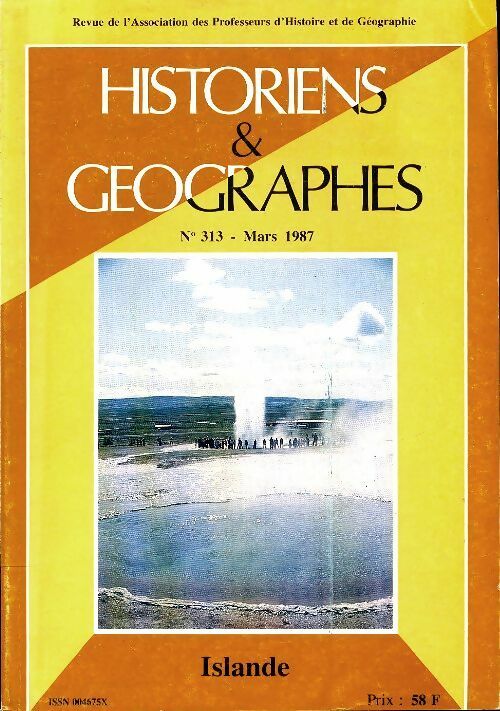 Livrenpoche : Historiens et géographes n°313 : Islande - Collectif - Livre