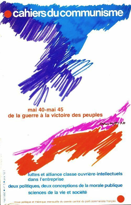 Livrenpoche : Cahiers du communisme n°5 - Collectif - Livre