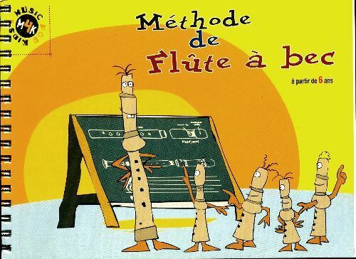Livrenpoche : Méthode de flûte à bec - Inconnu - Livre
