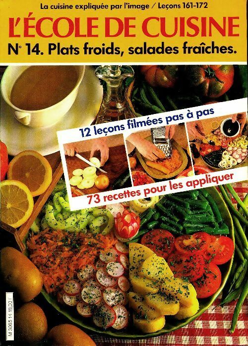 Livrenpoche : L'École de cuisine n°14 : Plats froids, salades fraîches - Tante Quenette - Livre