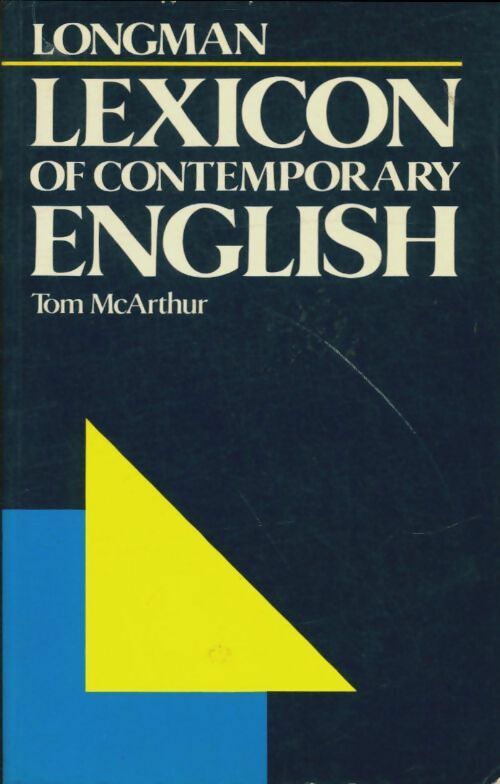 Livrenpoche : Longman lexicon of contemporary english - Collectif - Livre