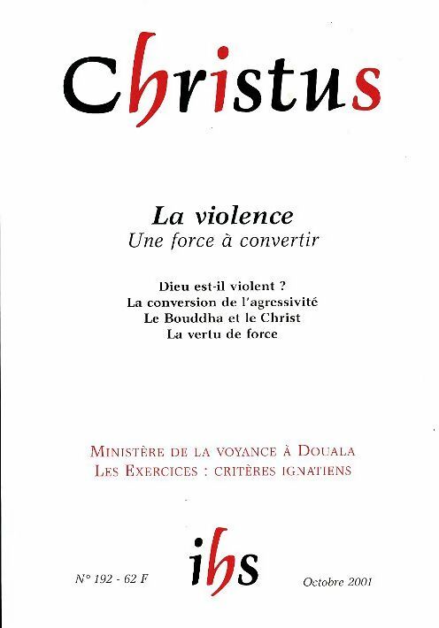 Livrenpoche : Christus n°192 : La violence - Collectif - Livre