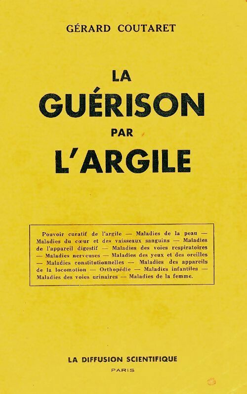 Livrenpoche : La guérison par l'argile - Gérard Coutaret - Livre