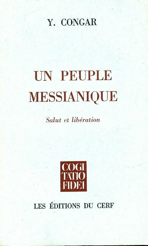 Livrenpoche : Un peuple messianique - Yves Congar - Livre