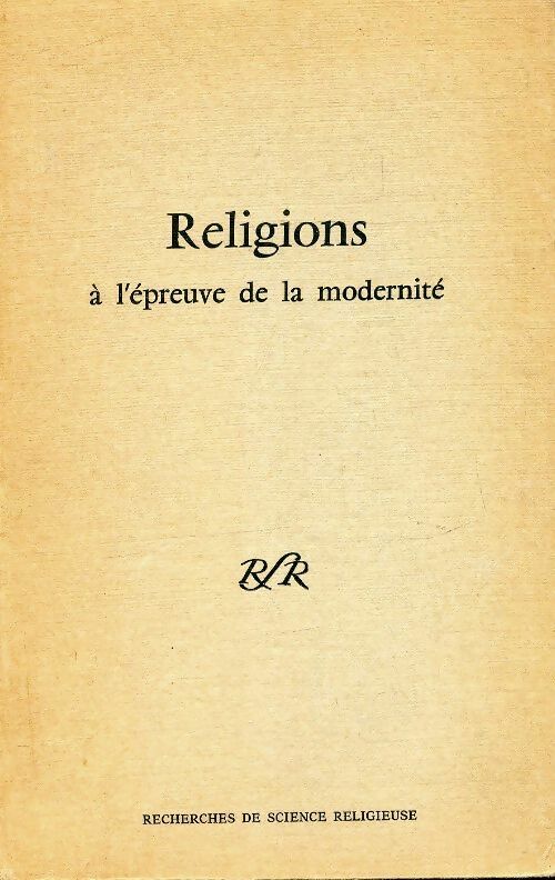 Livrenpoche : Religions à l'épreuve de la modernité - Collectif - Livre