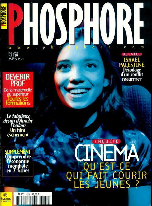 Livrenpoche : Phosphore n°239 : Cinéma - Collectif - Livre