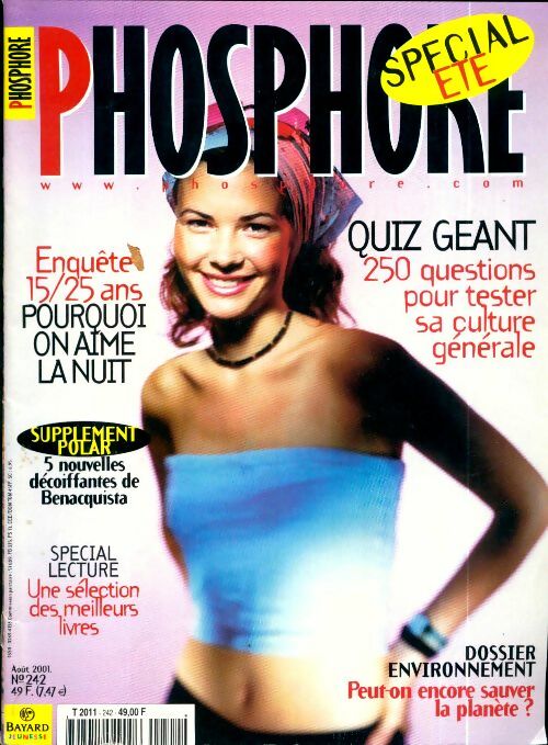 Livrenpoche : Phosphore n°242 : Pourquoi on aime la nuit ? - Collectif - Livre