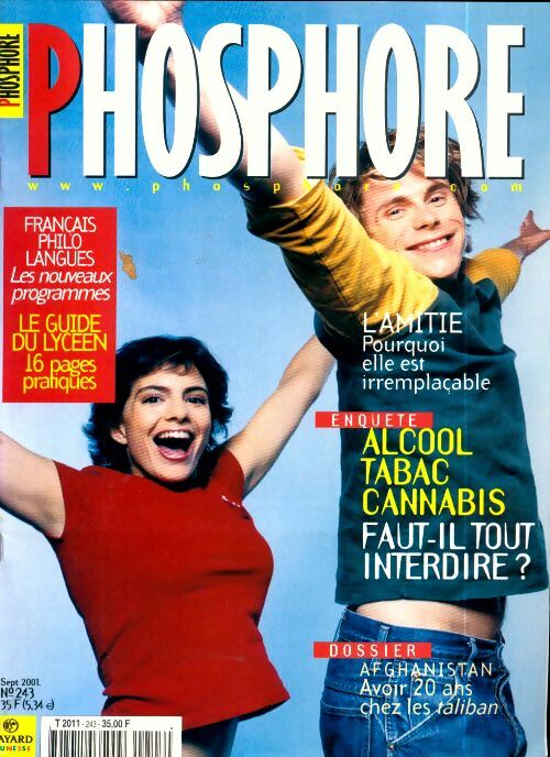 Livrenpoche : Phosphore n°243 : Alcool, tabac, cannabis - Collectif - Livre